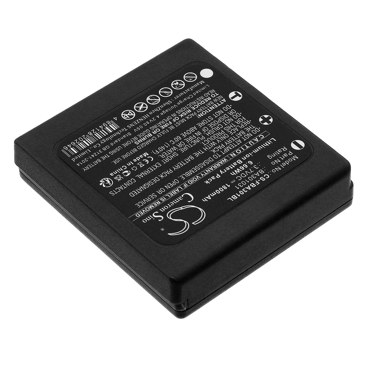 3.7v, Li-ion, 1800mah, Crane Remote battery Fits HBC Orbit Tc240, 6.66wh Crane Remote Control Cameron Sino Technology Limited