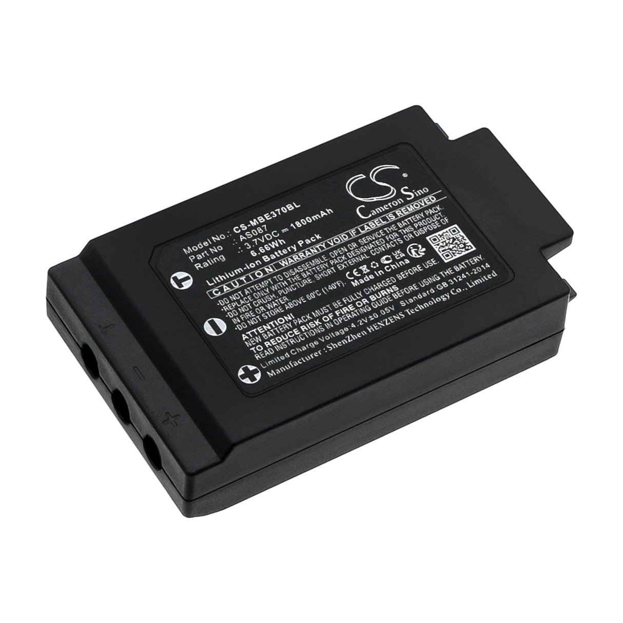3.7v, Li-ion, 1800mah, Crane Remote Battery Fits IMET M880 Ray, Wave2, 6.66wh Crane Remote Control Cameron Sino Technology Limited