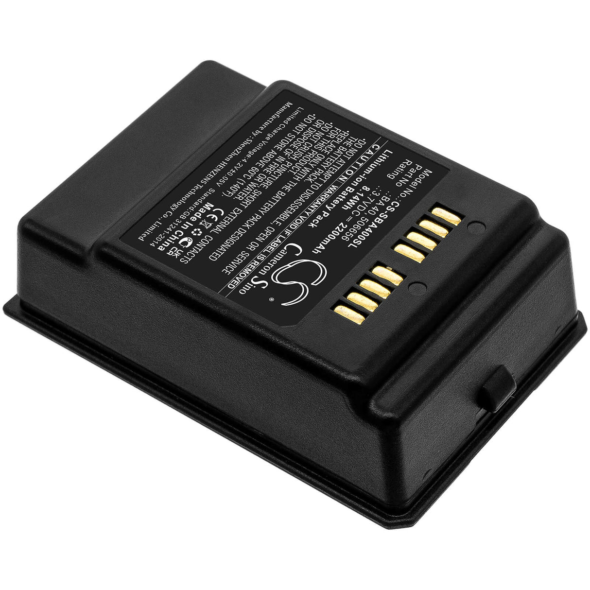 3.7V, Li-ion, 2200mAh, Headset battery fits Sennheiser, 506656, Sl 133-s Dw, Sl 133-s Dw Tablestand, 8.14Wh Wireless Headset Cameron Sino Technology Limited