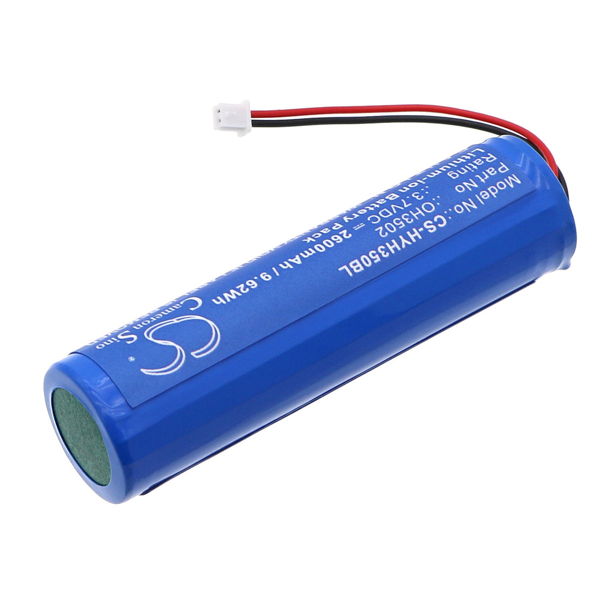 3.7v, Li-ion, 2600mah, Batterie de scanner de code-barres compatible avec Honeywell Oh3502, Oh3502 1d, 9.62wh Scanner de code-barres Cameron Sino Technology Limited