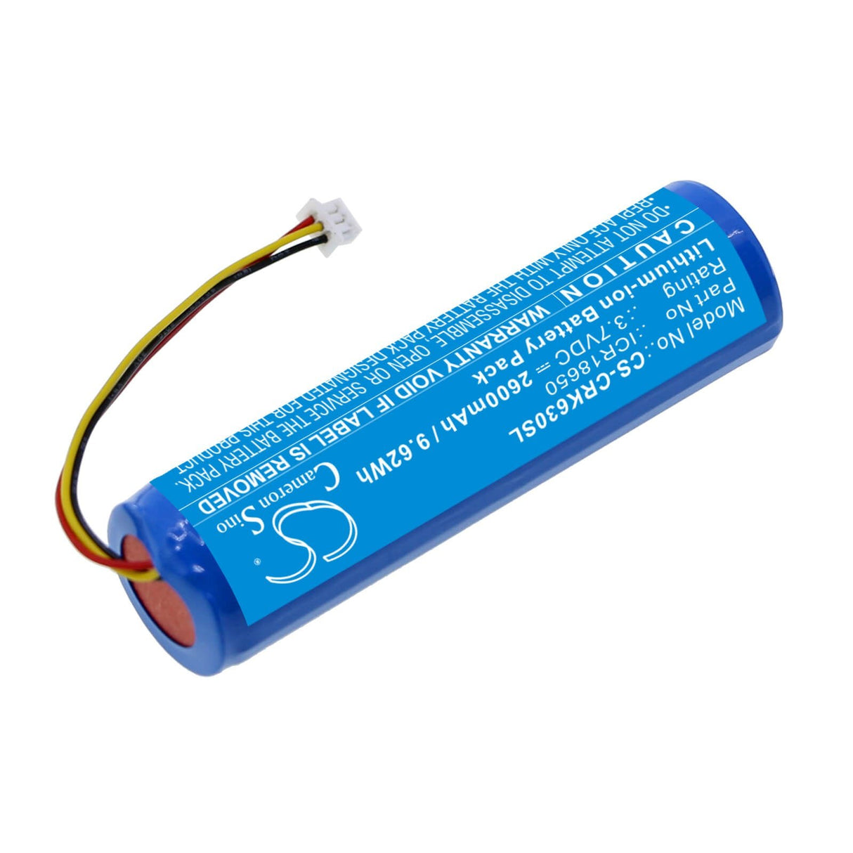 3.7V, Li-ion, 2600mAh, Keyboard,Mouse battery fits Corsair, Icr18650, K57, K57 Rgb Wireless Gaming Keyboa, 9.62Wh Keyboard,Mouse Cameron Sino Technology Limited