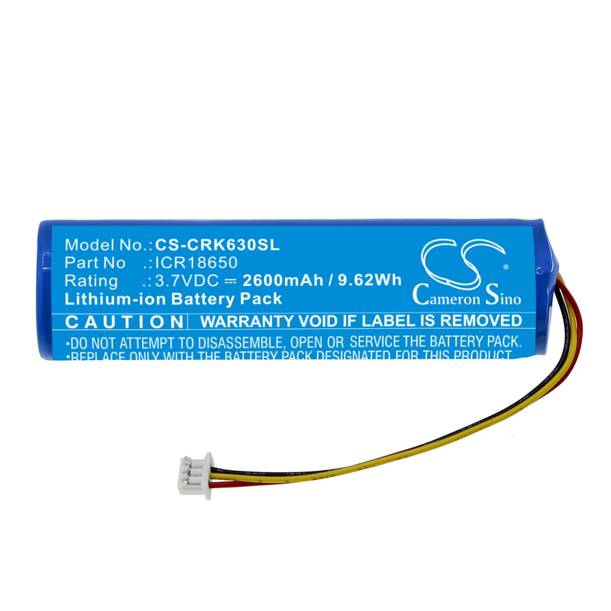 3.7V, Li-ion, 2600mAh, Keyboard,Mouse battery fits Corsair, Icr18650, K57, K57 Rgb Wireless Gaming Keyboa, 9.62Wh Keyboard,Mouse Cameron Sino Technology Limited