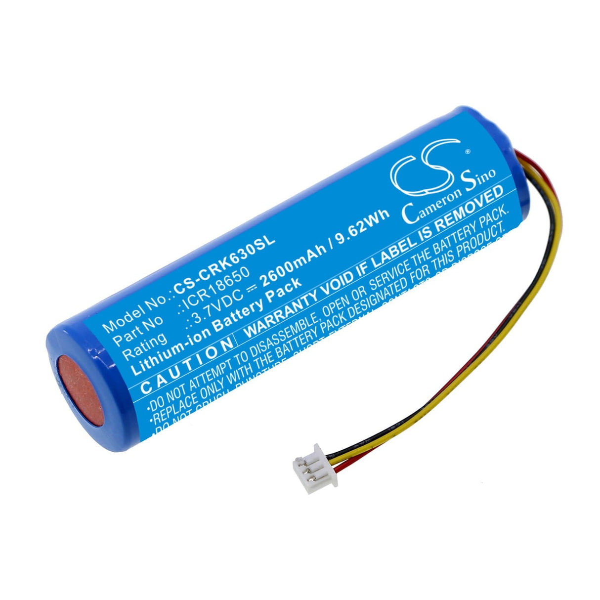 3.7V, Li-ion, 2600mAh, Keyboard,Mouse battery fits Corsair, Icr18650, K57, K57 Rgb Wireless Gaming Keyboa, 9.62Wh Keyboard,Mouse Cameron Sino Technology Limited