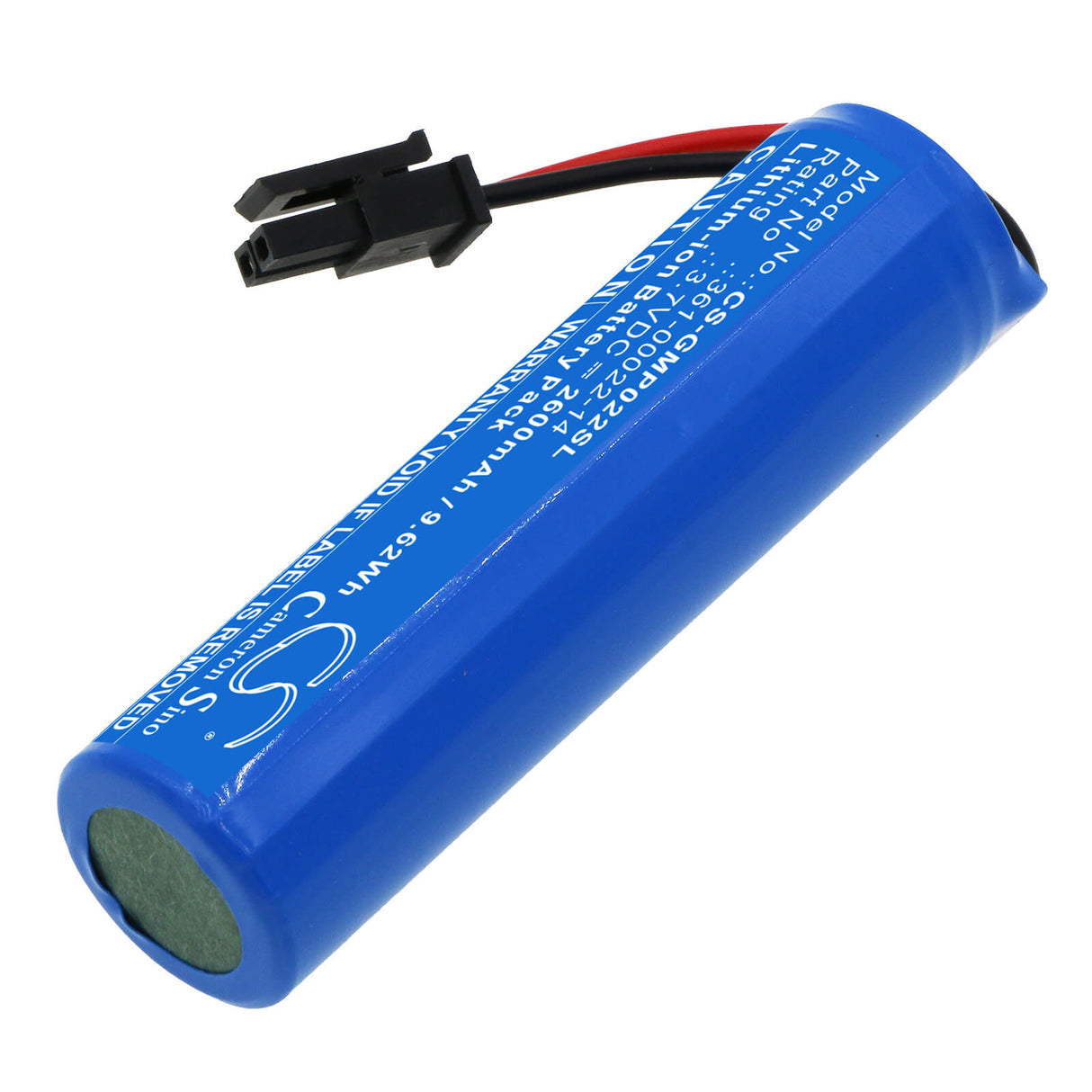 3.7V, Li-ion, 2600mAh, Dog Collar battery fits Garmin, 361-00022-14, 010-12400-04, Pro Control 2 Remote Receiver, 9.62Wh Dog Collar Cameron Sino Technology Limited