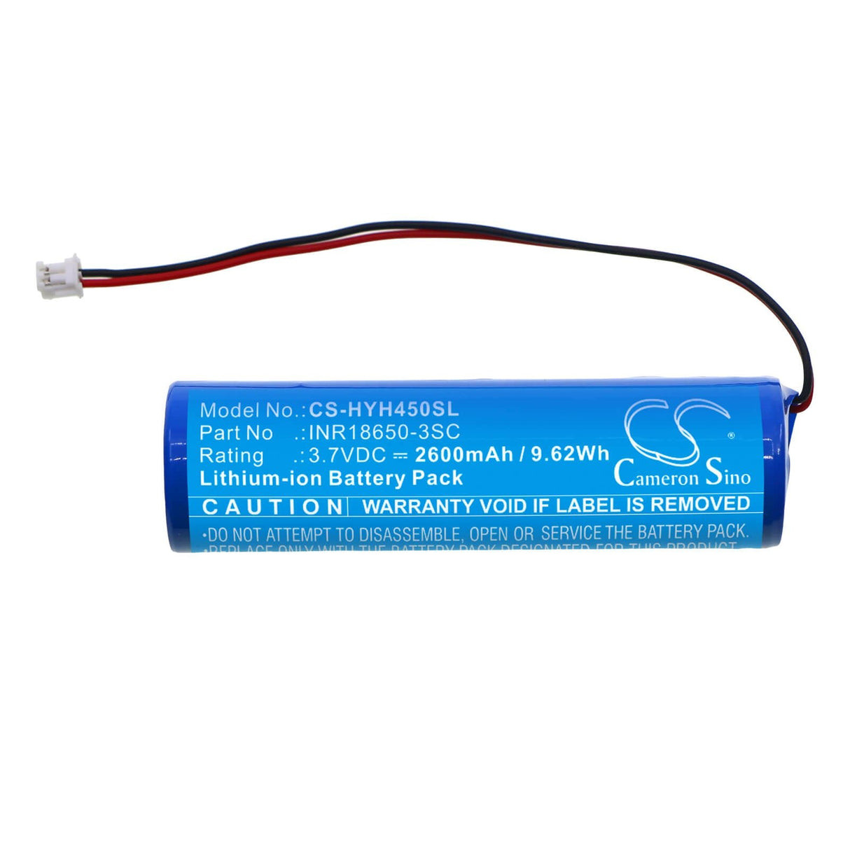 3.7v, Li-ion, 2600mah, Barcode Scanner Battery Fits Honeywell, Oh4502, Oh4502 2d Laser Wireles, 9.62wh Barcode Scanner Cameron Sino Technology Limited