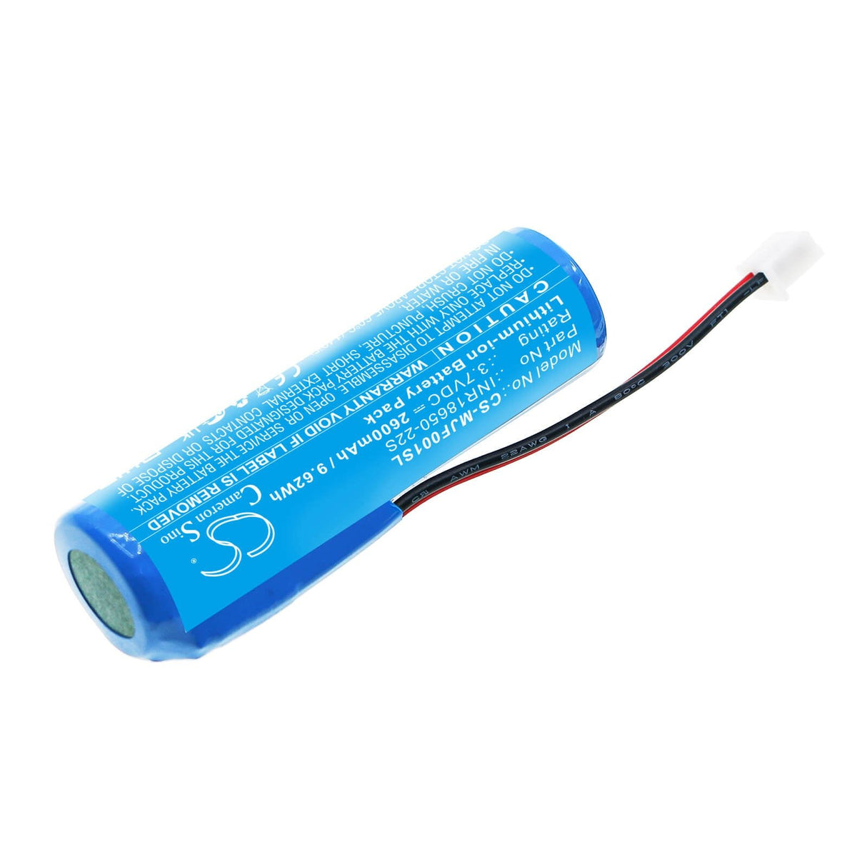 3,7V, Li-ion, 2600mAh, batterie de soins personnels compatible avec Mija, Inr18650-22s, Fragrance automatique, Mjxfj01xw, 9,62Wh Soins personnels Cameron Sino Technology Limited