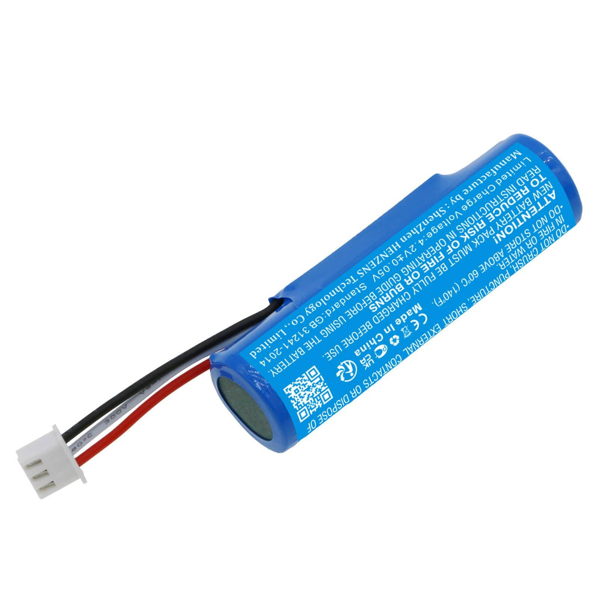 3.7V, Li-ion, 2600mAh, Payment Terminal battery fits Pax, A0661-lf, Axs910, Qr65, 9.62Wh Payment Terminal Cameron Sino Technology Limited