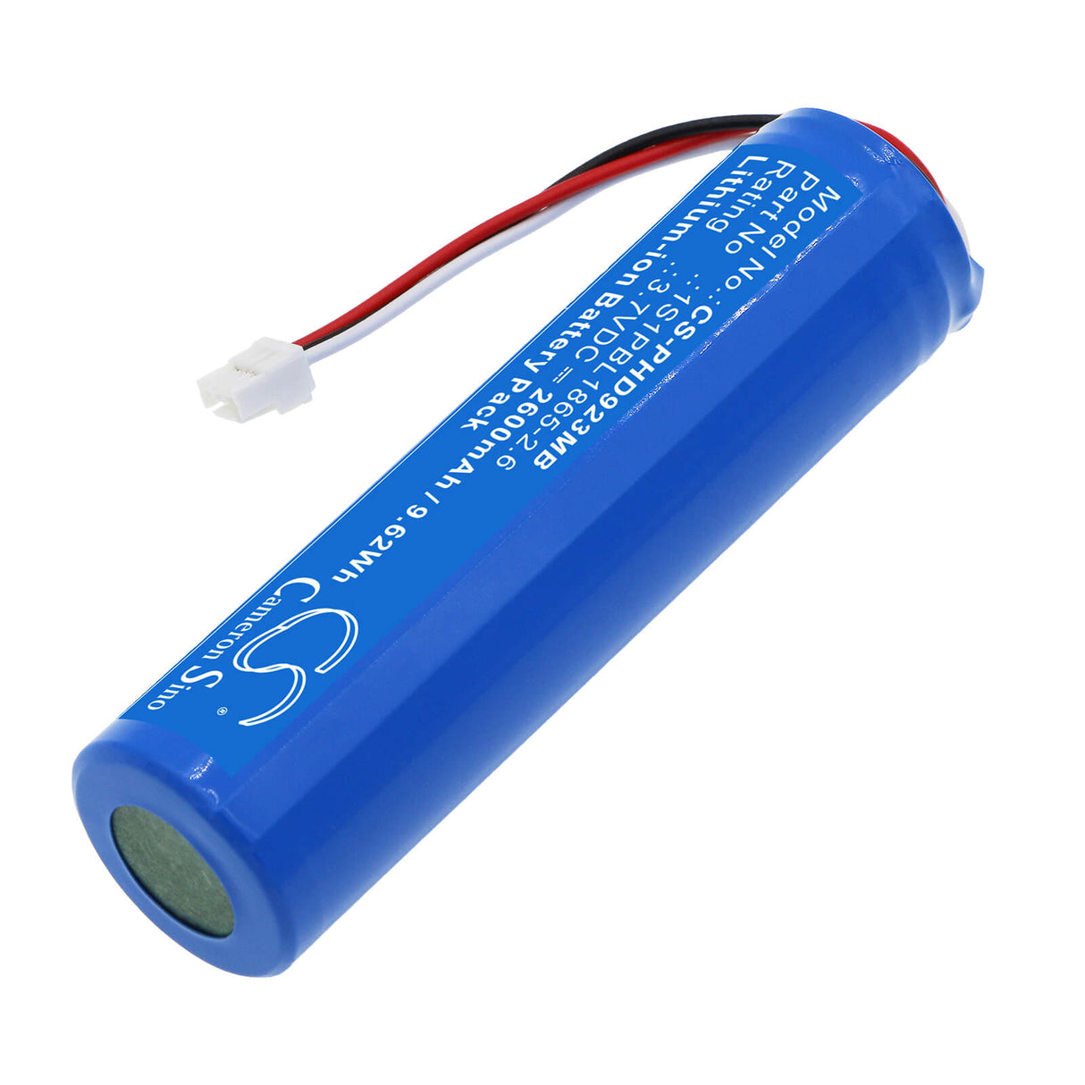 3,7v, Li-ion, 2600mah, Batterie pour Babyphone compatible avec Philips, Avent Scd923, Avent Scd923p, 9,62wh BabyPhone Cameron Sino Technology Limited