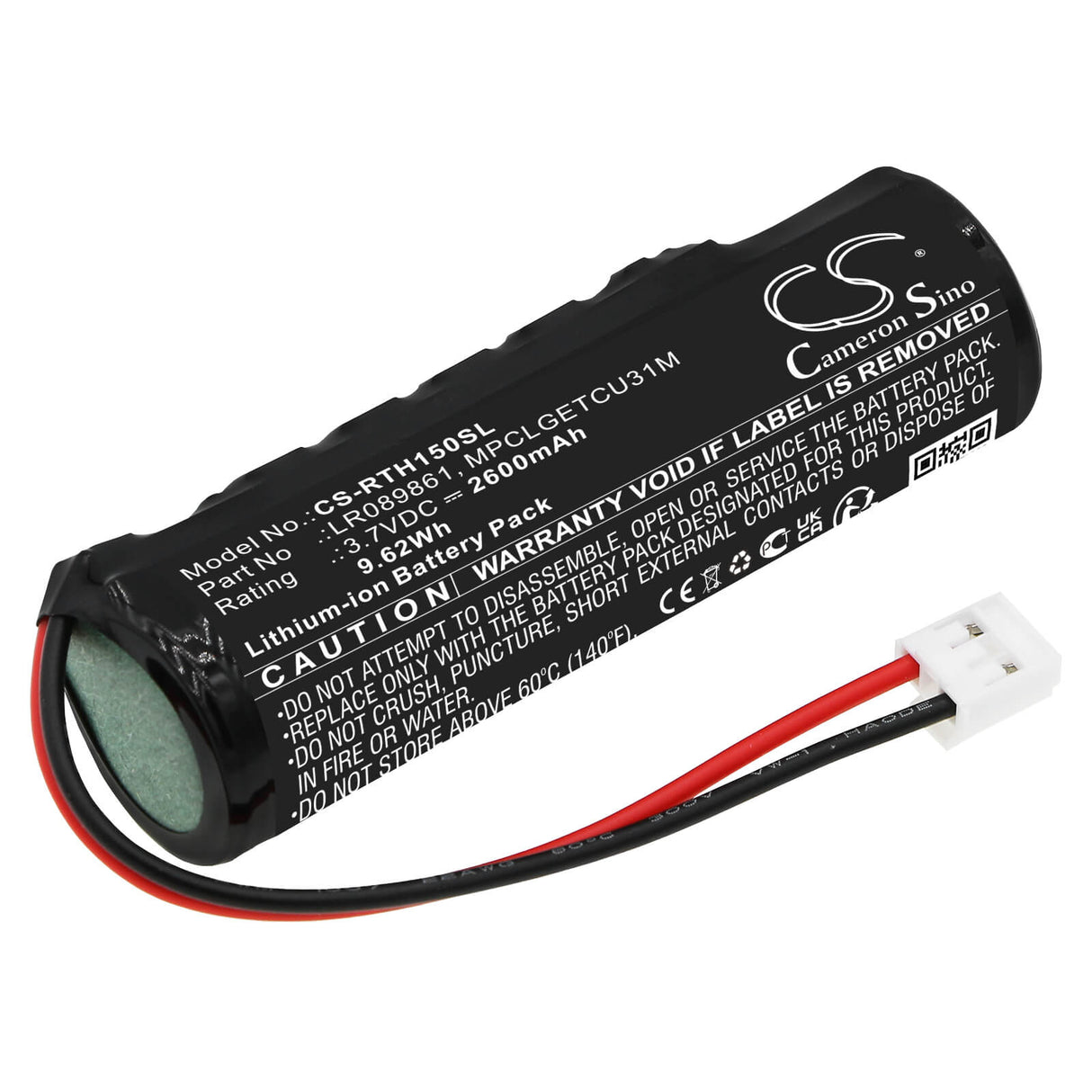 3,7V, Li-ion, 2600mAh, batterie de secours s'adapte à Range Rover, Eac63298901, Defender 2020 et suivants, Discovery 2017, 9,62Wh Emergency Supply Cameron Sino Technology Limited