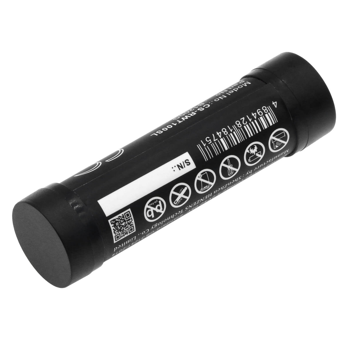 3,7v, Li-ion, 2600mah, Batterie compatible avec Realwear, B1200g, Commwear Hmt-1, 9,62wh VR Cameron Sino Technology Limited