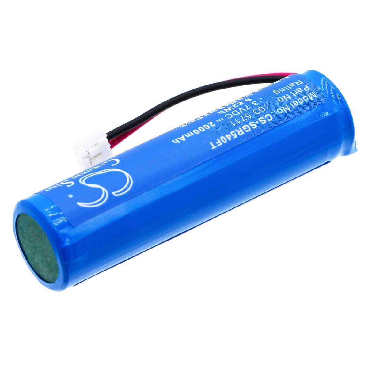 3.7V, Li-ion, 2600mAh, batterie de lampe de poche convient à Scangrip, 3.5711, 3.507, 3.54, 9.62Wh lampe de poche Cameron Sino Technology Limited