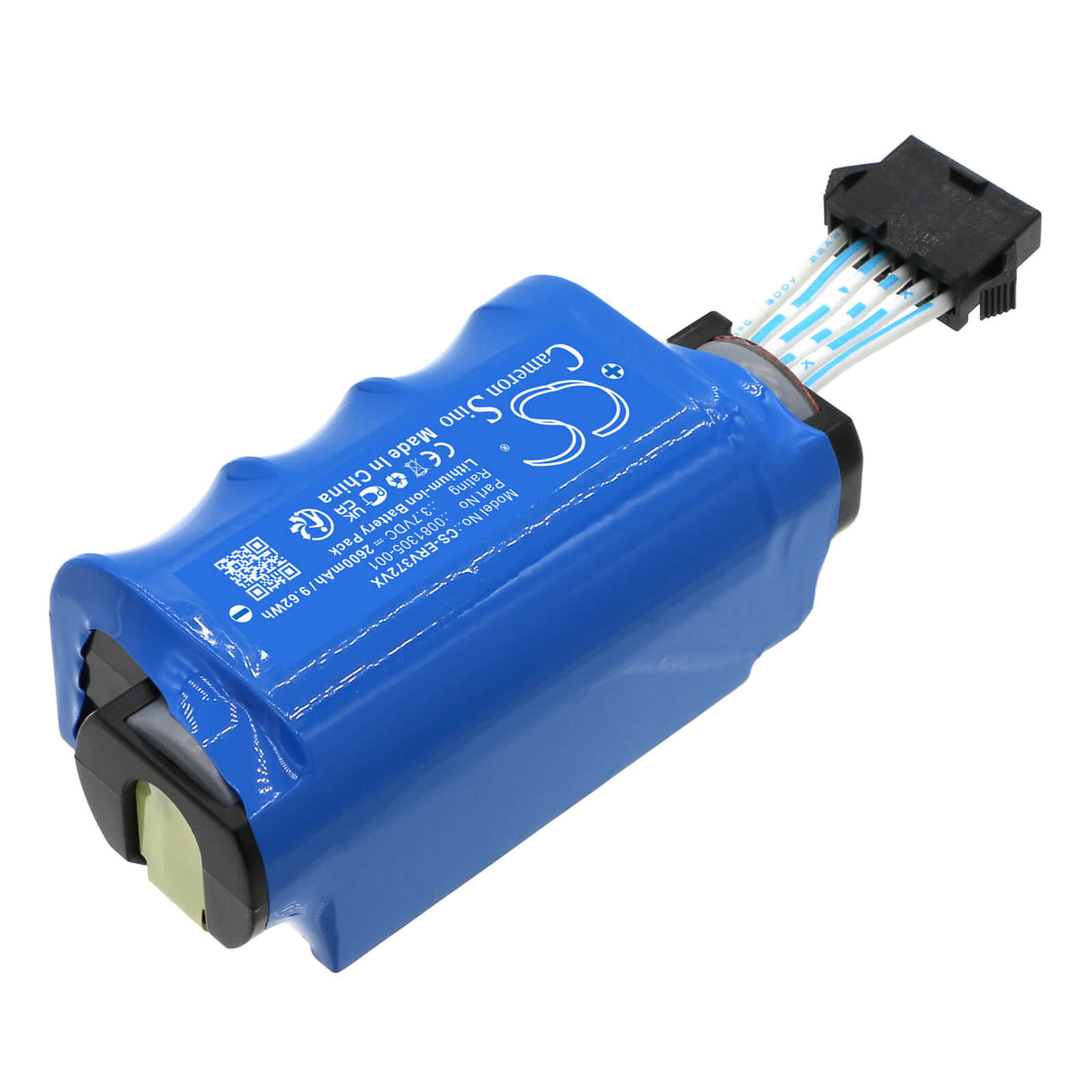 3.7V, Li-ion, 2600mAh, Vacuum battery fits Shark, Cordless Rechargeable Hard Flo, V3700c, 9.62Wh Vacuum Cameron Sino Technology Limited
