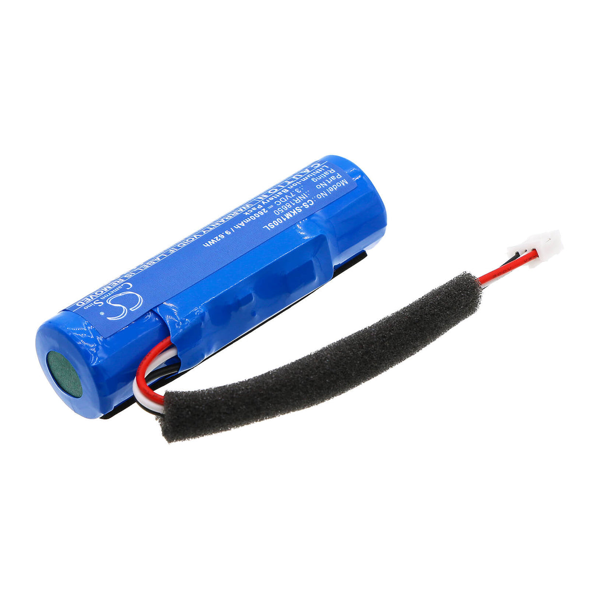 3.7V, Li-ion, 2600mAh, Batterie pour haut-parleur compatible avec Skullcandy, Terrain Mini, Terrain Mini Xt, 9.62Wh Haut-parleur Cameron Sino Technology Limited