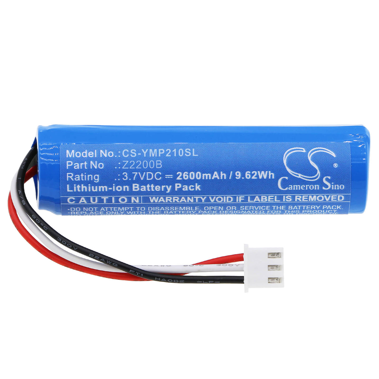 3.7V, Li-ion, 2600mAh, Batterie Hotspot compatible avec Yeacomm, Z2200b, P21 4g, 9.62Wh Hotspot Cameron Sino Technology Limited