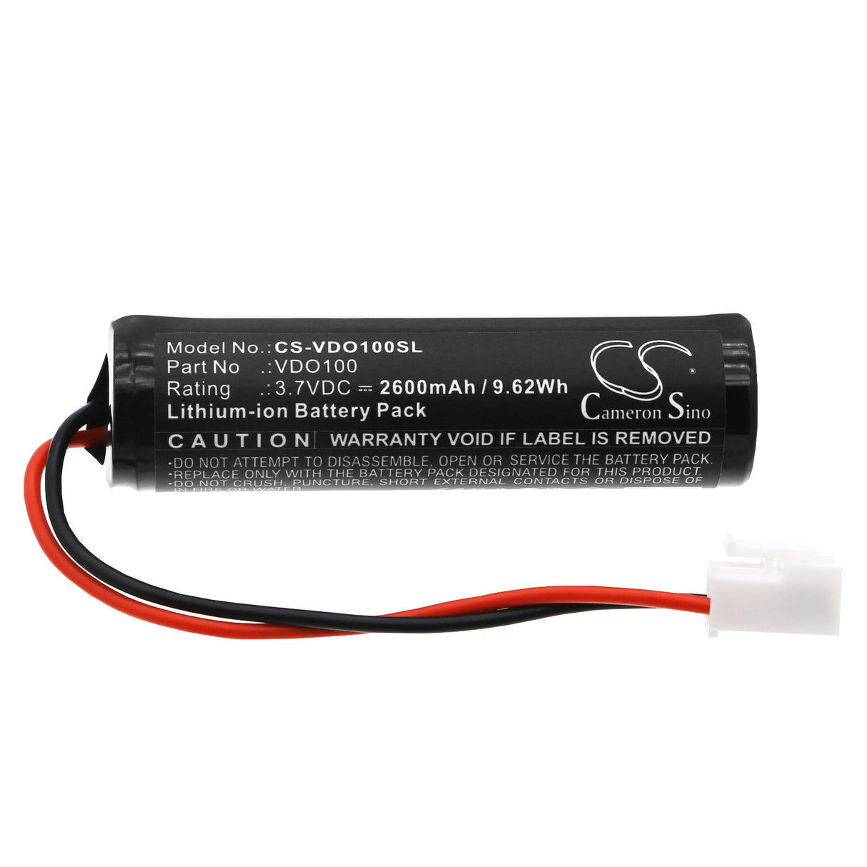 3.7V, Li-ion, 2600mAh, Diagnostic Scanner battery fits Vdo, Autodiagnos Check Plug & Play, 9.62Wh Diagnostic Scanner Cameron Sino Technology Limited