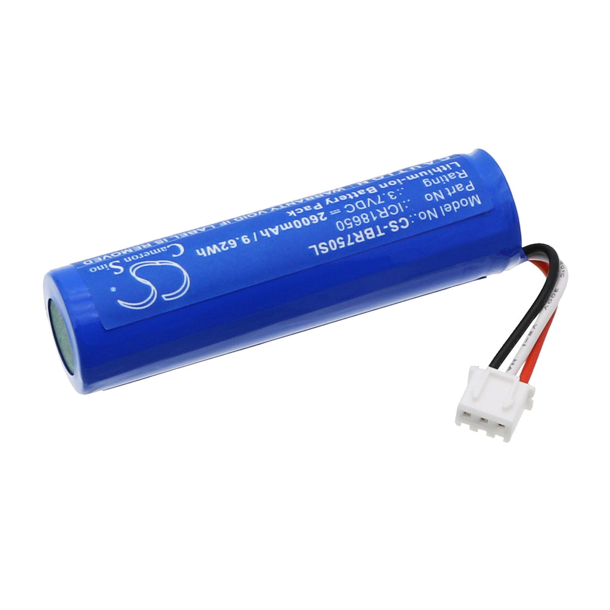 3,7V, Li-ion, 2600mAh, Équipement, Enquête, Batterie de test compatible avec Triplett, Br500 High Definition Articula, Br750 High Definition Articula, 9,62Wh Équipement, Enquête, Test Cameron Sino Technology Limited