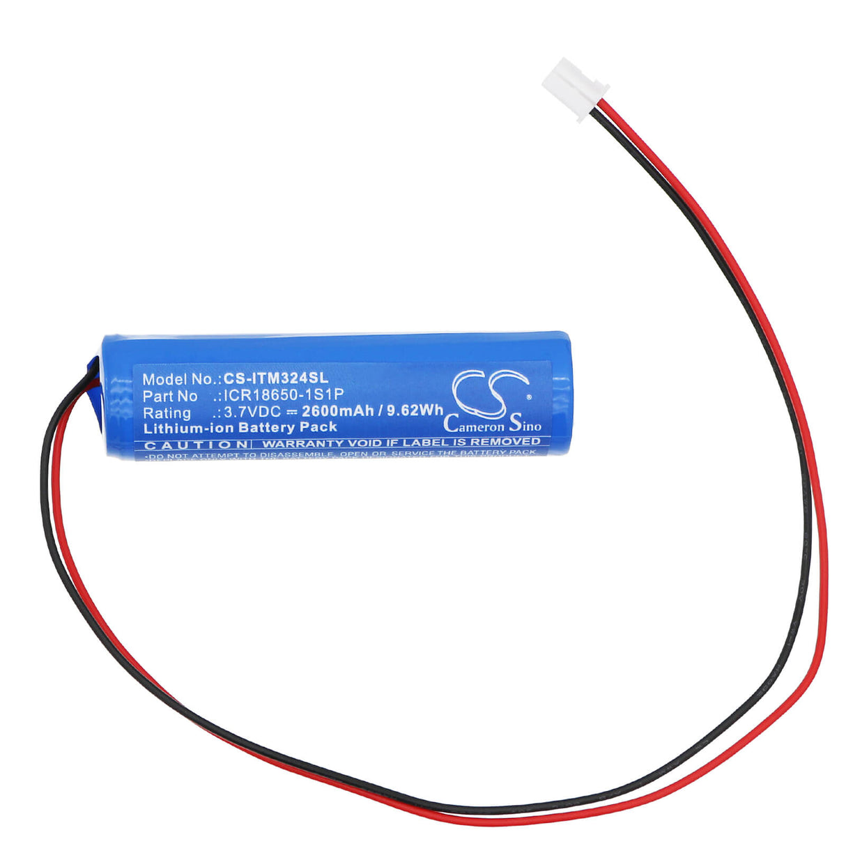 3.7v, Li-ion, 2600mah, Smart Home battery Fits Internorm 32482, 9.62wh Smart Home Cameron Sino Technology Limited