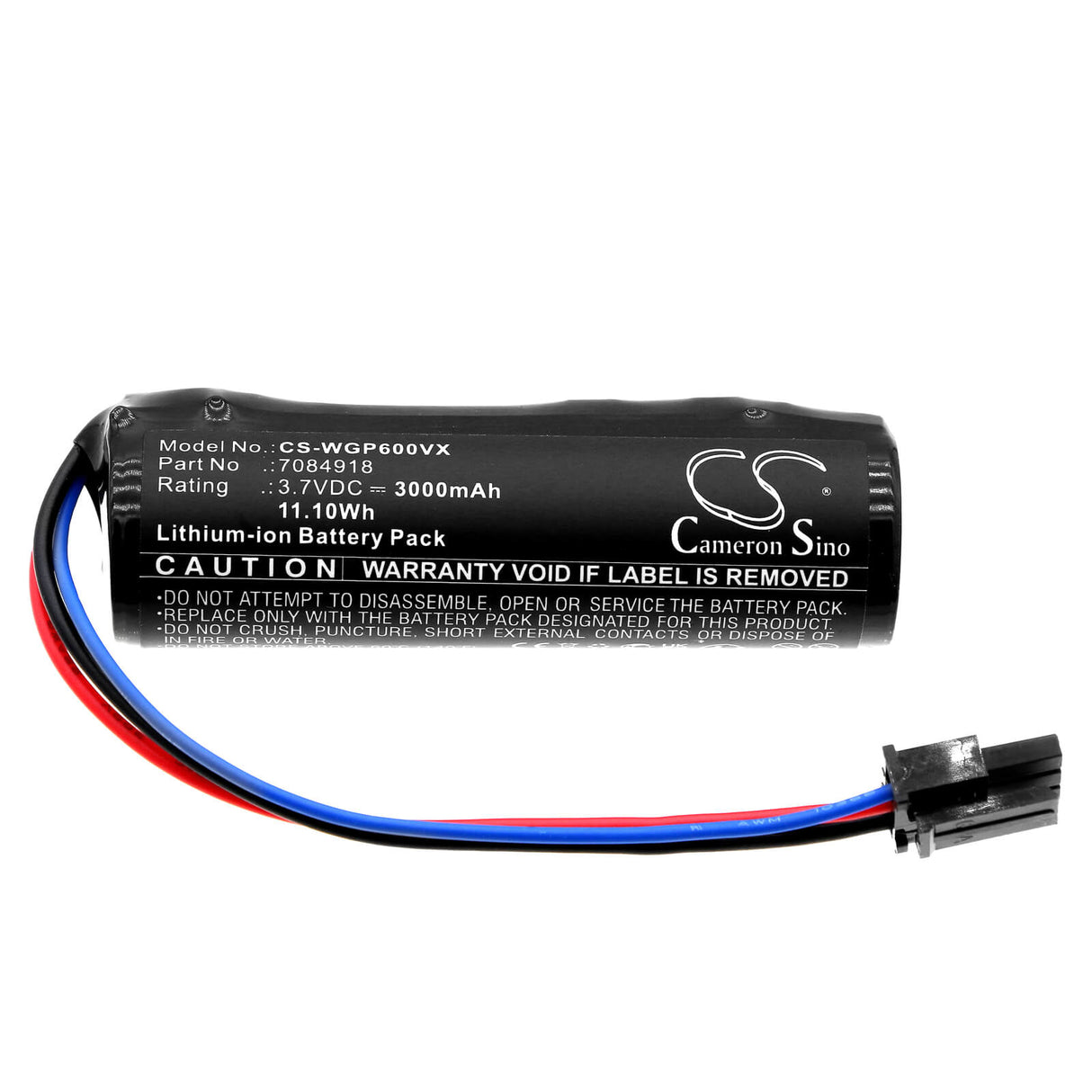 3.7V, Li-ion, 3000mAh, Gardening Tools battery fits Wolf Garten, 7084066, Power 60 Plus, 11.10Wh Gardening Tools Cameron Sino Technology Limited (Power Tools)