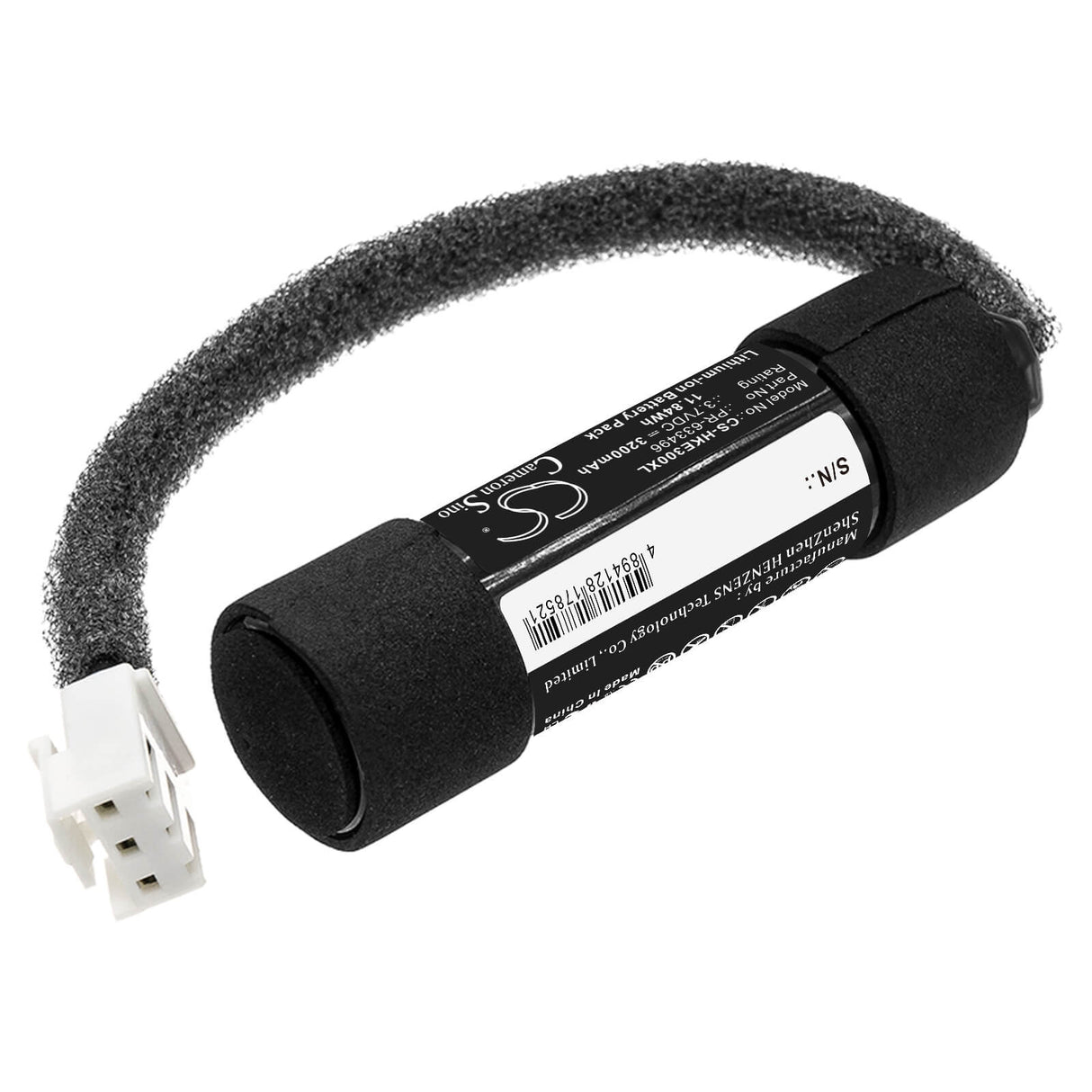 3.7V, Li-ion, 3200mAh, Speaker battery fits Harman/kardon, Onyx Studio 3, 11.84Wh Speaker Cameron Sino Technology Limited