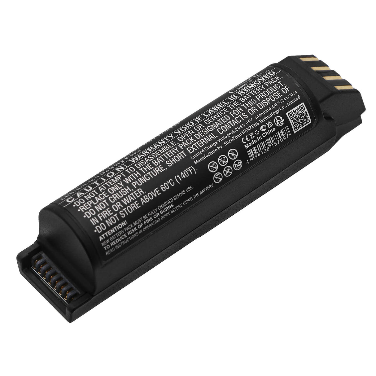 3.7v, Li-ion, 3300mah, Barcode Scanner Battery Fits Honeywell, Xenon Ultra 1960, Xenon Ultra 1960 Corded 2d, 12.21wh Barcode Scanner Cameron Sino Technology Limited