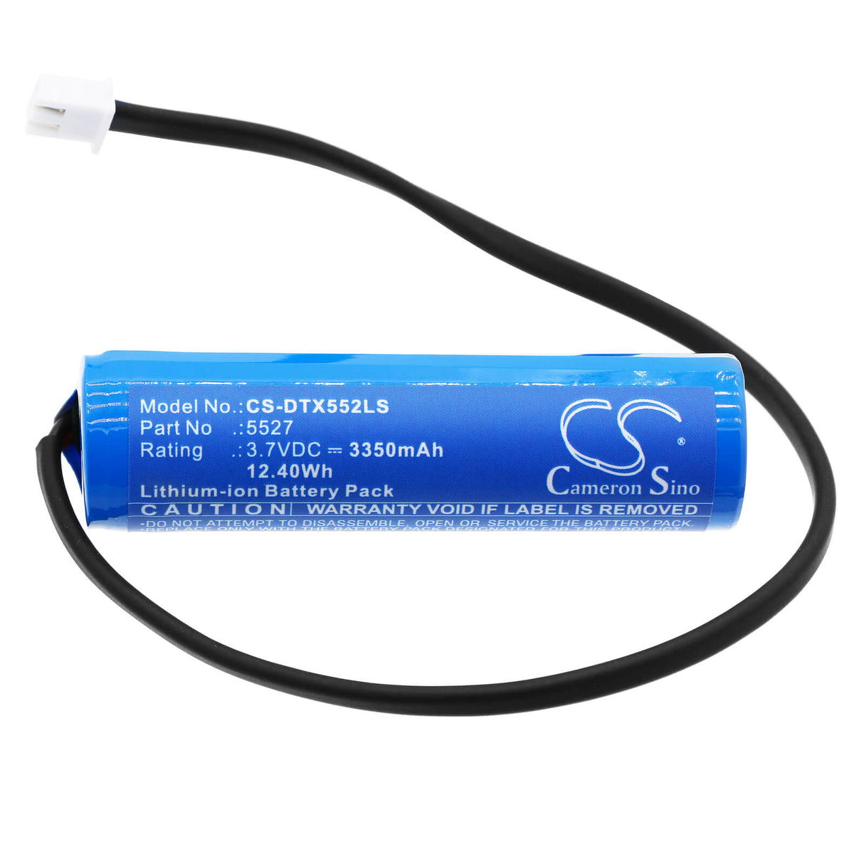 3.7V, Li-ion, 3350mAh, batterie d'éclairage d'urgence compatible avec Dotlux, 5527, 5508-060360, 5509-060360, 12.40Wh Éclairage d'urgence Cameron Sino Technology Limited