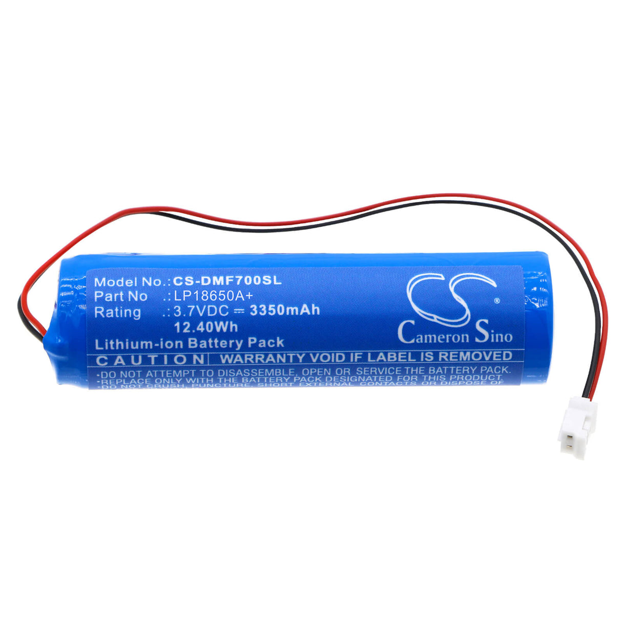 3,7V, Li-ion, 3350mAh, Batterie d'équipement compatible avec Drager, Lp18650a+, FG7000, Msi Fg7000, 12,4Wh Équipement, Enquête, Test Cameron Sino Technology Limited