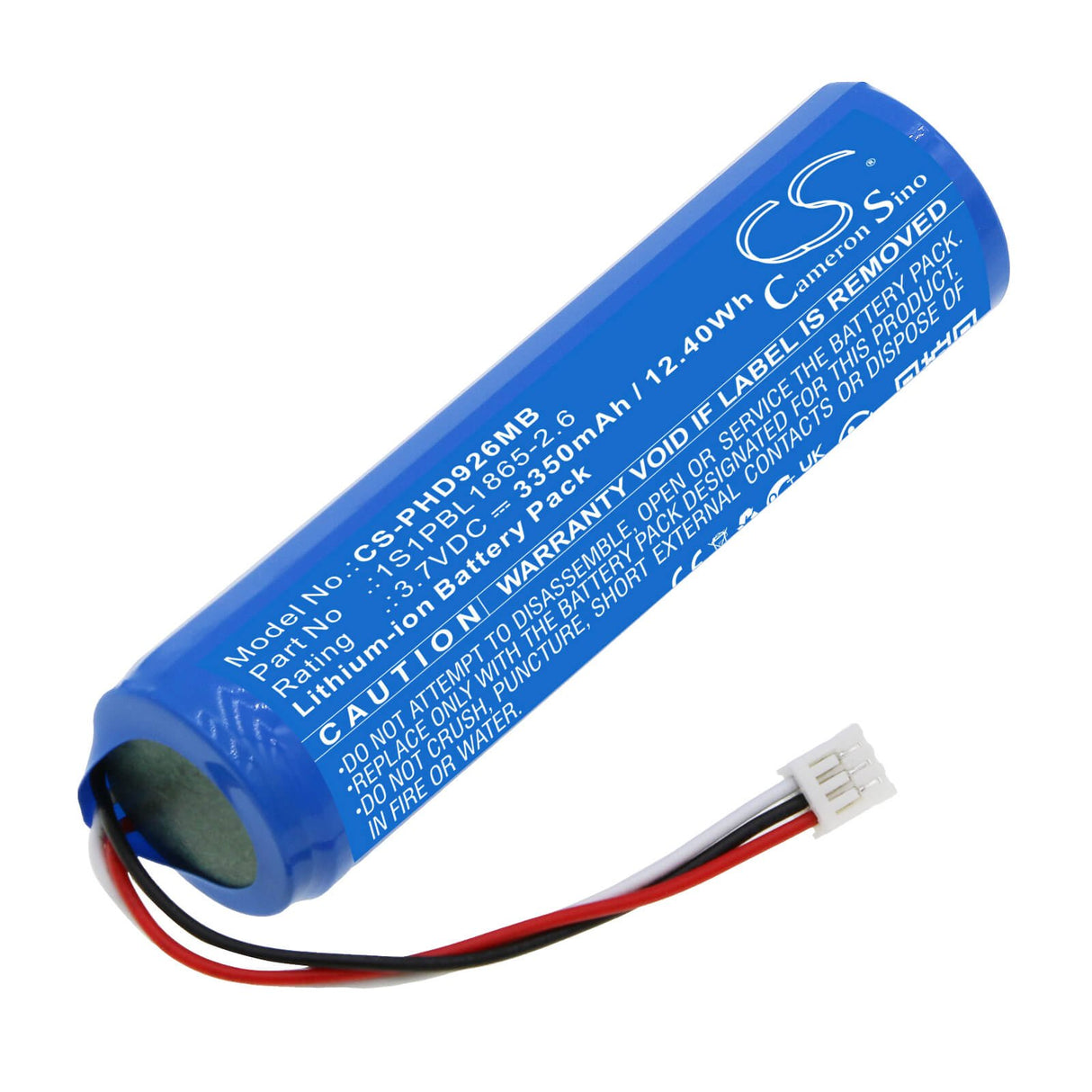 3.7v, Li-ion, 3350mah, Batterie de Babyphone Compatible avec Philips, Avent Scd923, Avent Scd923p, 12.40wh BabyPhone Cameron Sino Technology Limited