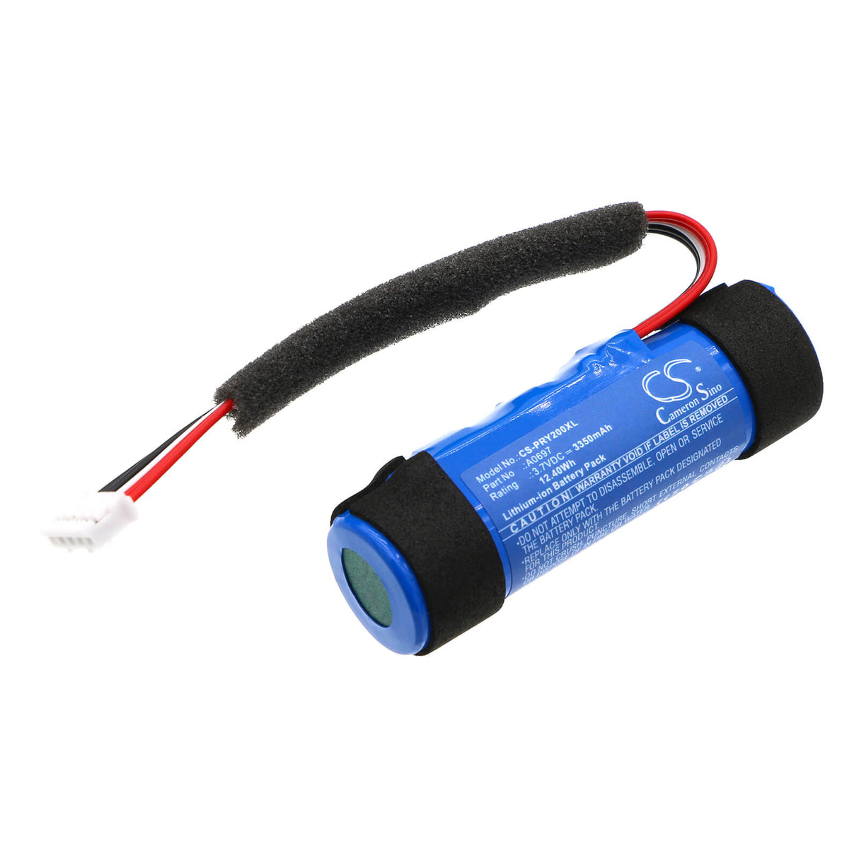 3,7V, Li-ion, 3350mAh, Batterie de haut-parleur compatible avec Poly, Plantronics, Sy20 Usb-a, Poly Sy20 Usb-a, 12,40Wh Haut-parleur Cameron Sino Technology Limited