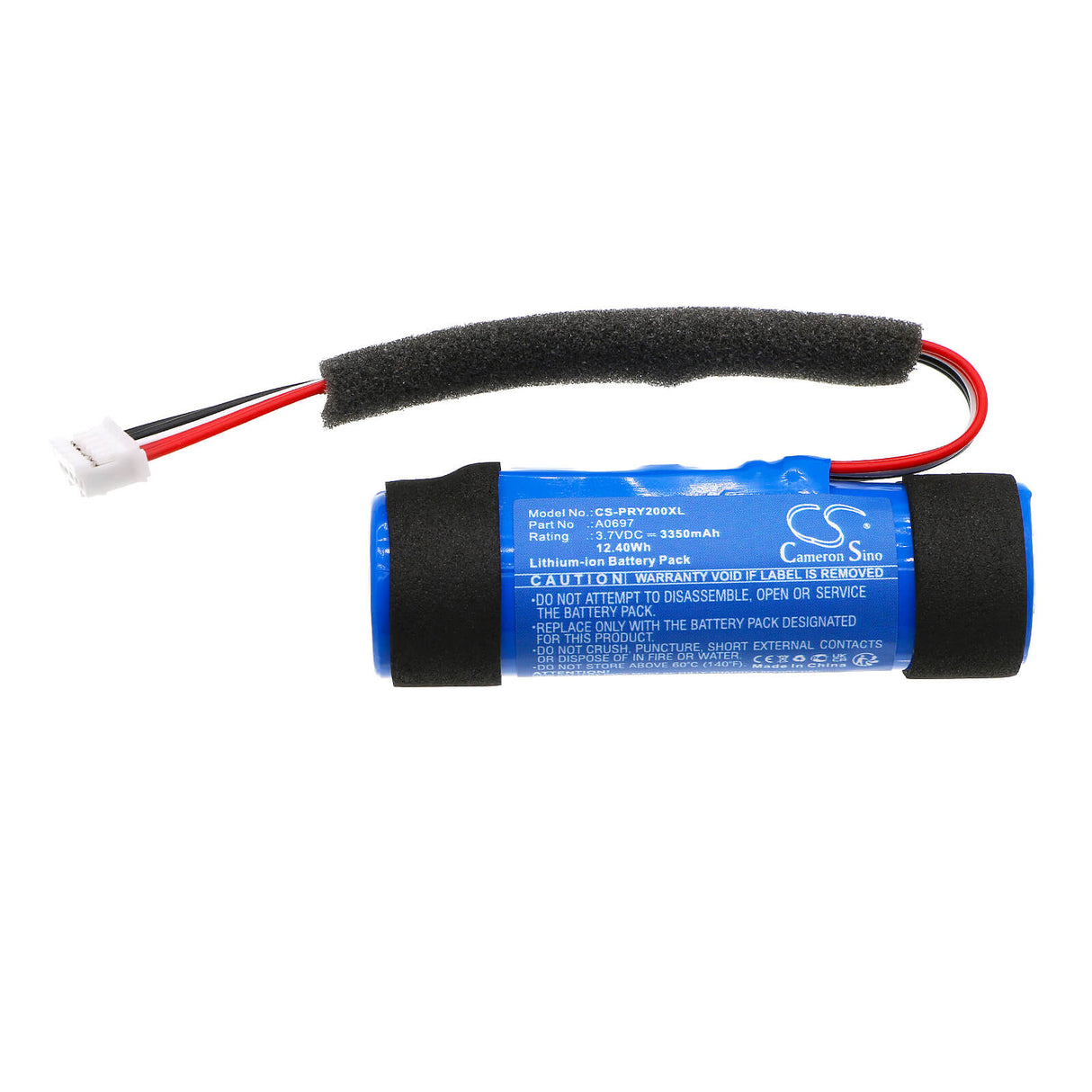 3,7V, Li-ion, 3350mAh, Batterie de haut-parleur compatible avec Poly, Plantronics, Sy20 Usb-a, Poly Sy20 Usb-a, 12,40Wh Haut-parleur Cameron Sino Technology Limited