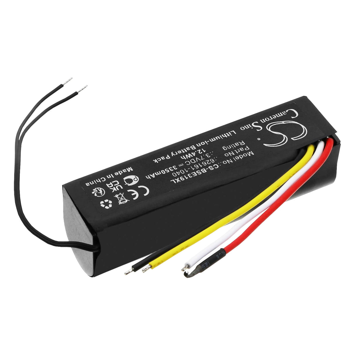 3,7V, Li-ion, 3350mAh, Batterie de haut-parleur compatible avec Bose, 8319, 12,4Wh Haut-parleur Cameron Sino Technology Limited