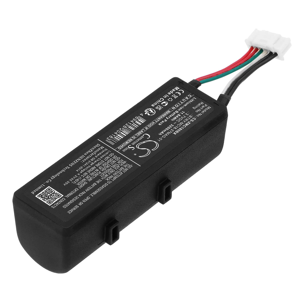 3.7v, Li-ion, 3400mah, Barcode scanner battery Fits Zebra Mc18, Mc18n0, 12.58wh Barcode Scanner Cameron Sino Technology Limited