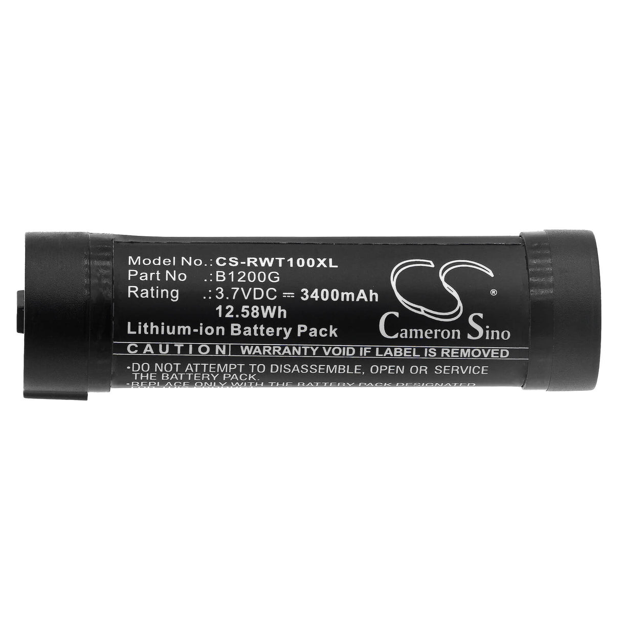 3.7v, Li-ion, 3400mah, Batterie VR compatible avec Realwear, B1200g, Commwear Hmt-1, 12.58wh VR Cameron Sino Technology Limited