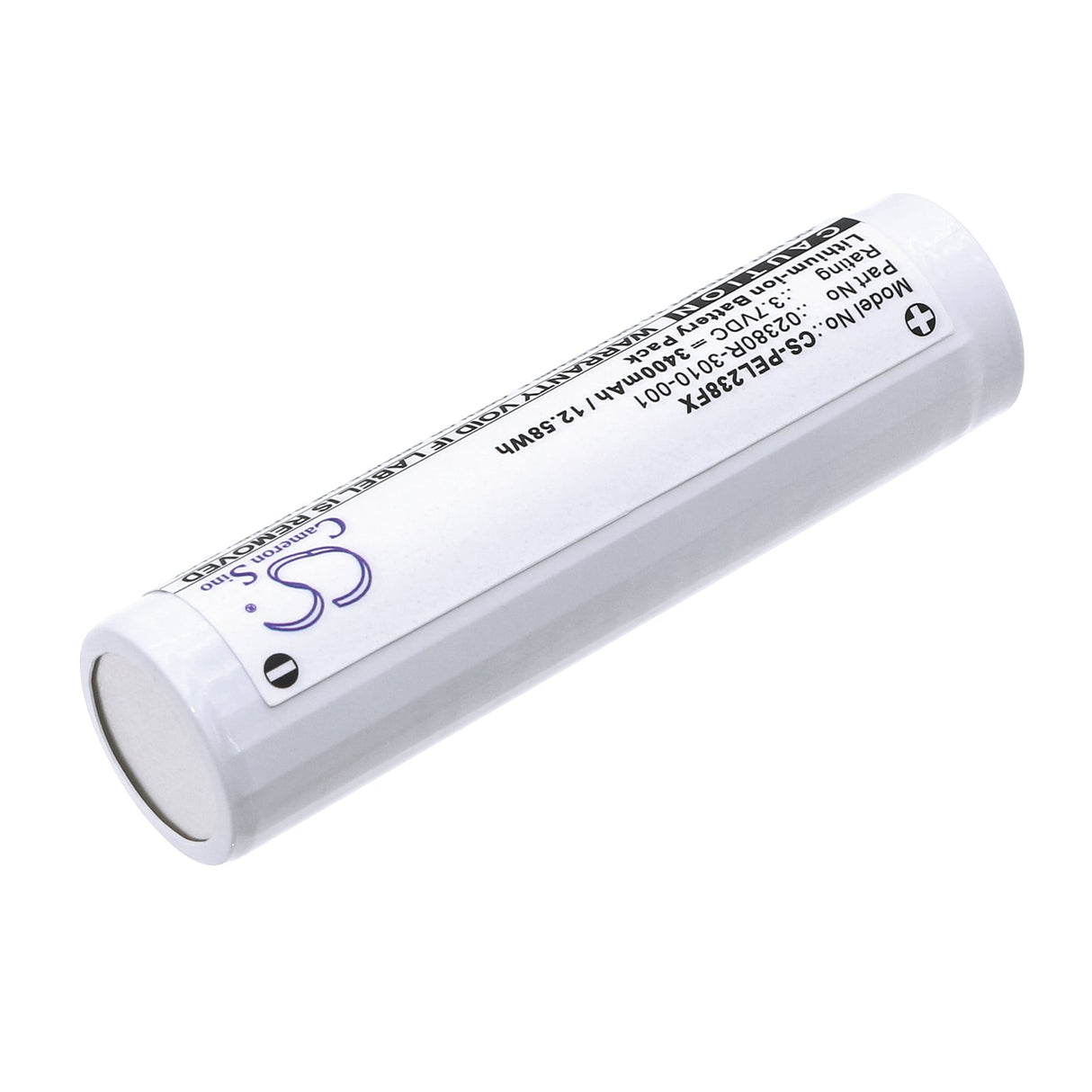 3.7V, Li-ion, 3400mAh, Flashlight battery fits Pelican, 02380r-3010-000e, 2380r, 2780r, 12.58Wh Flashlight Cameron Sino Technology Limited