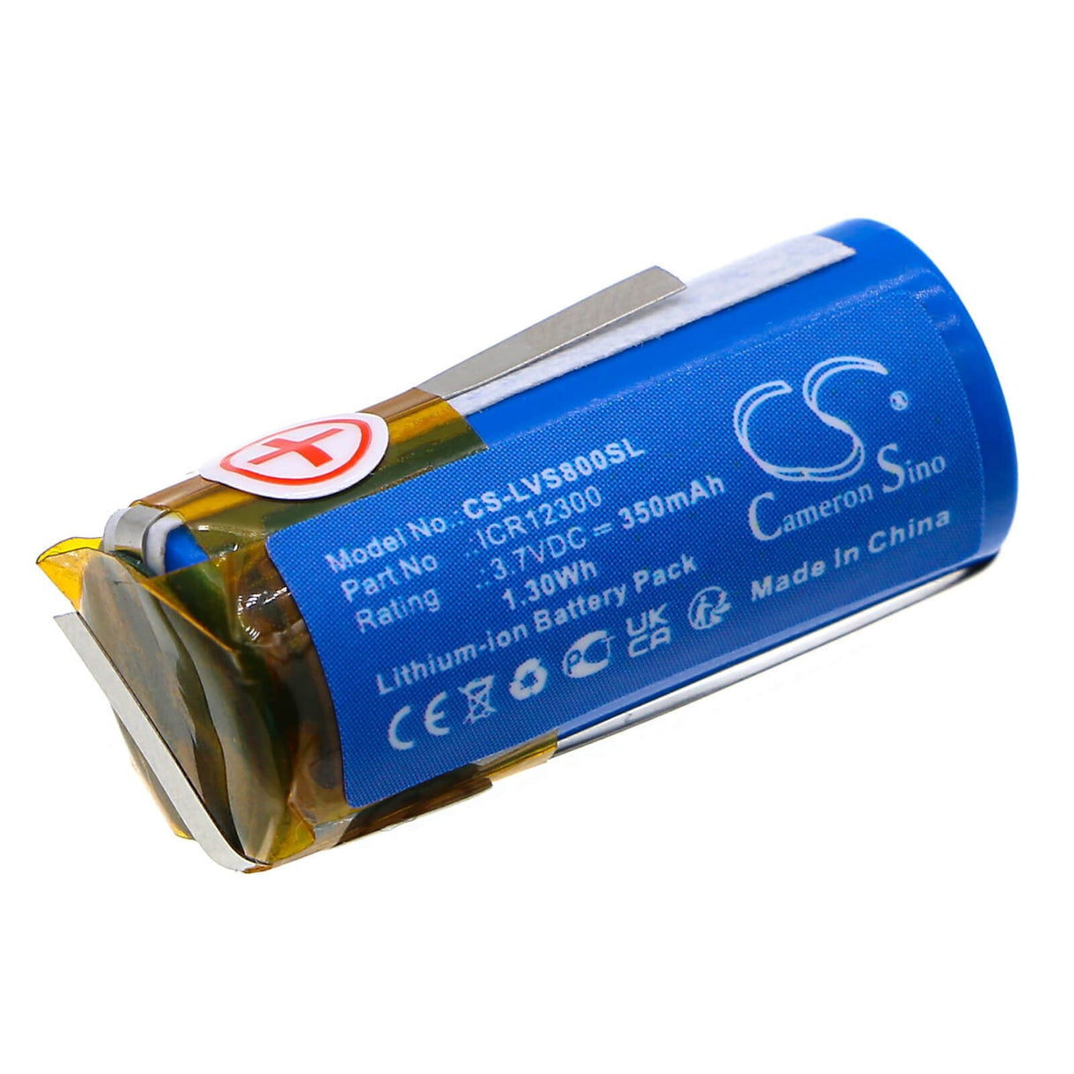 3.7V, Li-ion, 350mAh, batterie Smartpen pour Livescribe, Icr12300, Echo Smartpen 8gb Stylet, 1.3Wh Smartpen Cameron Sino Technology Limited