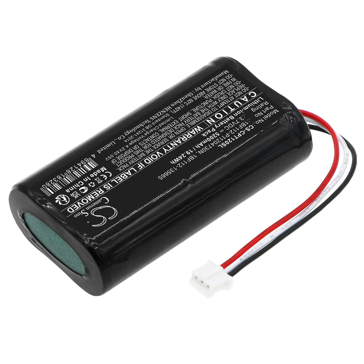 3,7V, Li-ion, 5200mAh, batterie GPS compatible avec Calamp, 1bf112-135665, Ttu-1200, Ttu-2800, 19,24Wh GPS, Navigator Cameron Sino Technology Limited