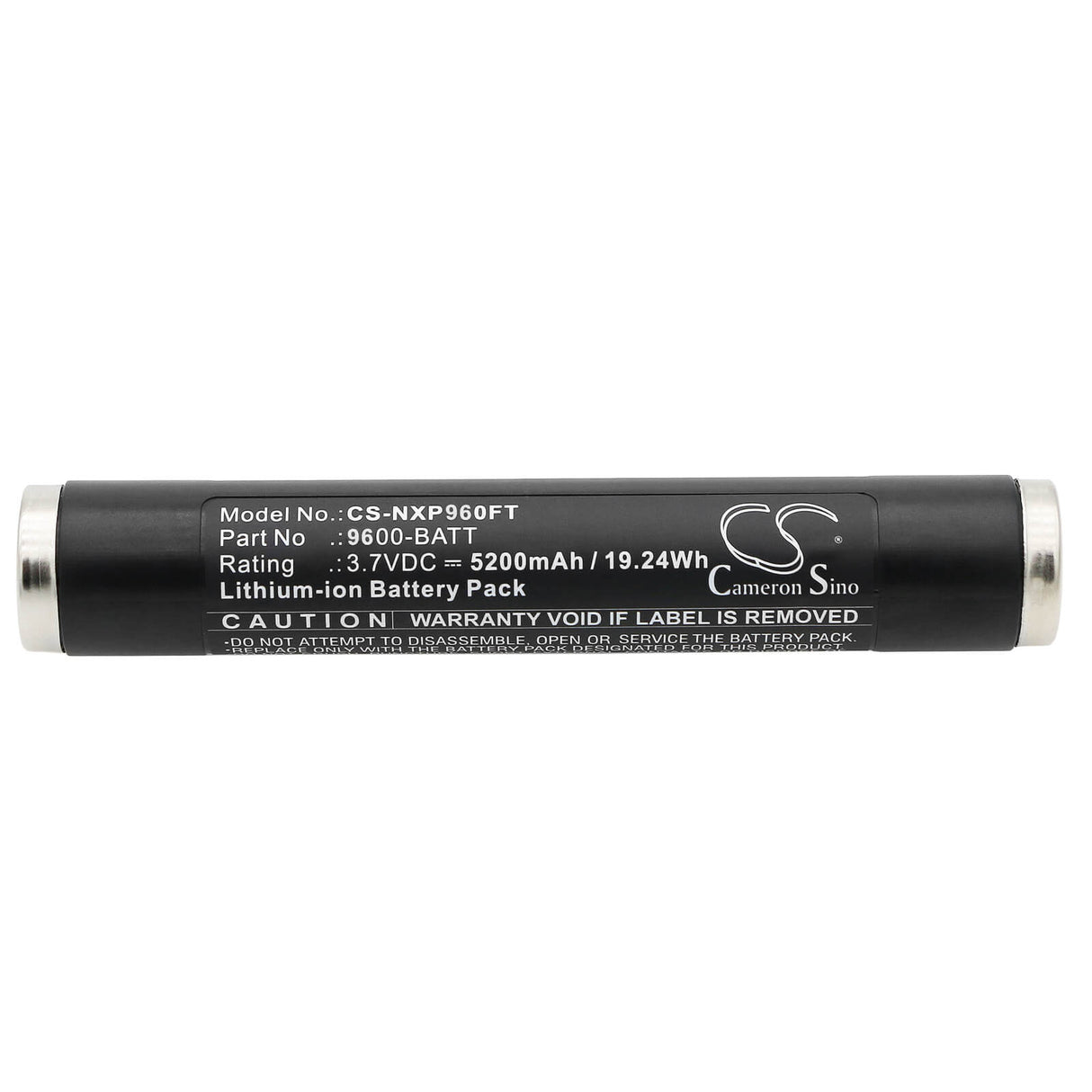 3.7V, Li-ion, 5200mAh, Flashlight battery fits Nightstick, 9600-batt, 9500, 9600, 19.24Wh Flashlight Cameron Sino Technology Limited