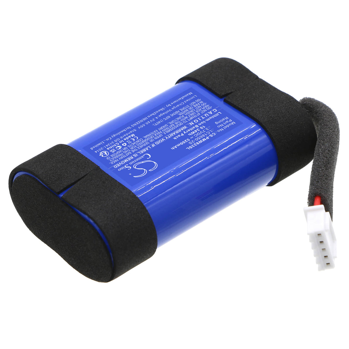 3,7V, Li-ion, 5200mAh, batterie numérique DAB convient à Pure, Lc18650-2s, 82300506, Woodland, 19,24Wh DAB Digital Cameron Sino Technology Limited