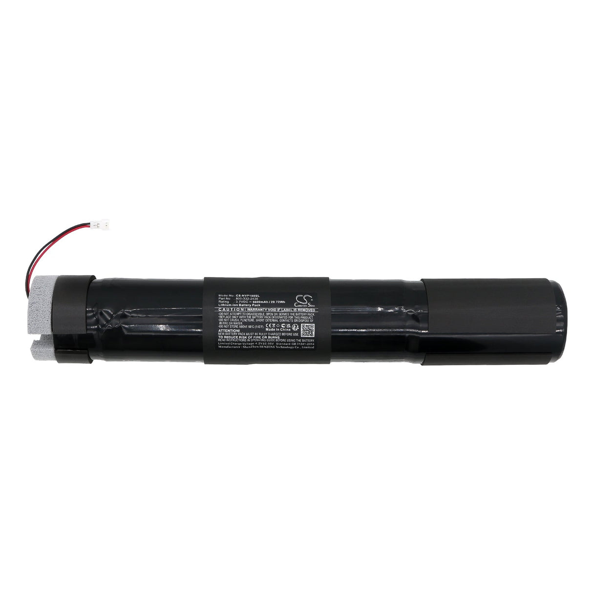 3,7V, Li-ion, 5600mAh, batterie GPS compatible avec Navman, 800-332-2436, Otanium 100, 20,72Wh GPS, Navigator Cameron Sino Technology Limited