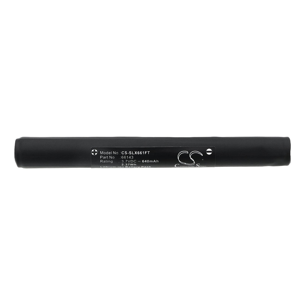 3.7V, Li-ion, 640mAh, Flashlight battery fits Streamlight, 66143, Stylus Pro Cob, Stylus Pro Usb, 2.37Wh Flashlight Cameron Sino Technology Limited