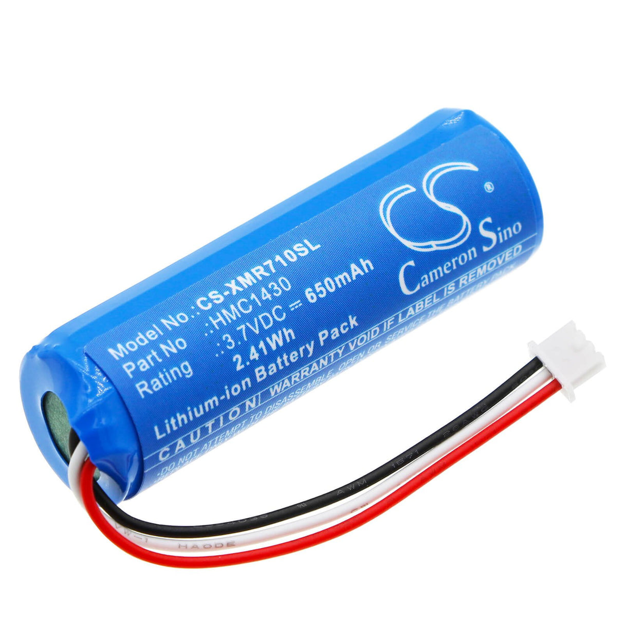 3.7v, Li-ion, 650mah, Batterie Dashcam Compatible avec Xiaomi, 70mai, 2.41wh Dashcam Cameron Sino Technology Limited
