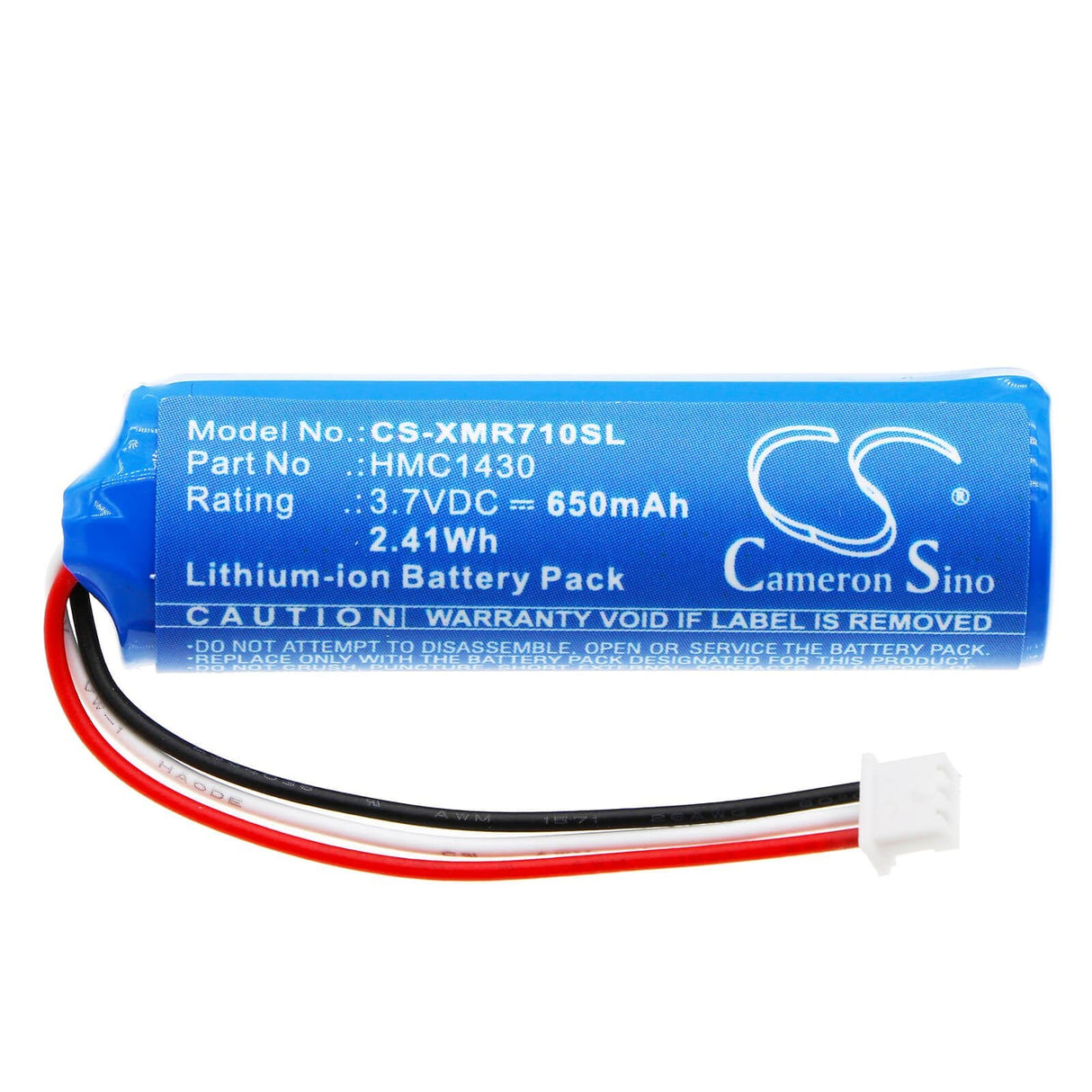 3.7v, Li-ion, 650mah, Batterie Dashcam Compatible avec Xiaomi, 70mai, 2.41wh Dashcam Cameron Sino Technology Limited