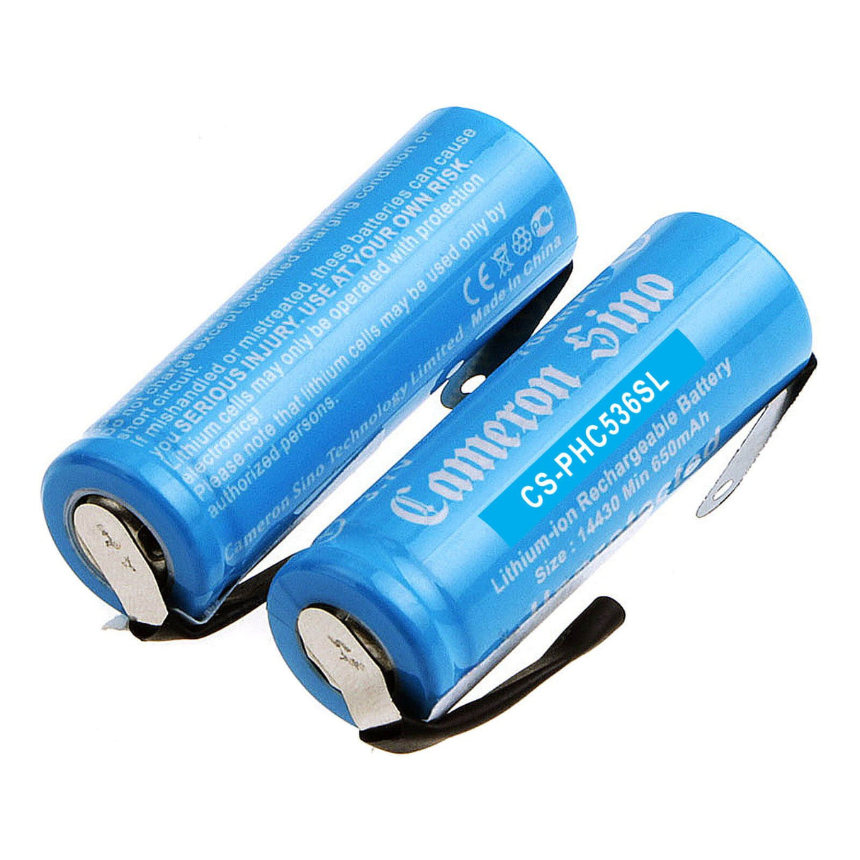 3,7V, Li-ion, 650mAh, Batterie de soins personnels compatible avec Philips, 1607420908993, Bsc200, Sc5260, 2,41Wh Soins personnels Cameron Sino Technology Limited