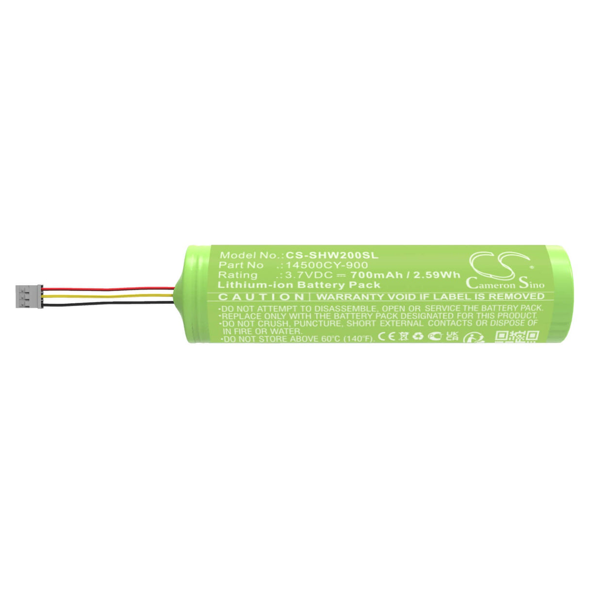 3.7V, Li-ion, 700mAh, Wireless Headset battery fits Sennheiser, Momentum Tw2 Charging Case, 2.59Wh Wireless Headset Cameron Sino Technology Limited