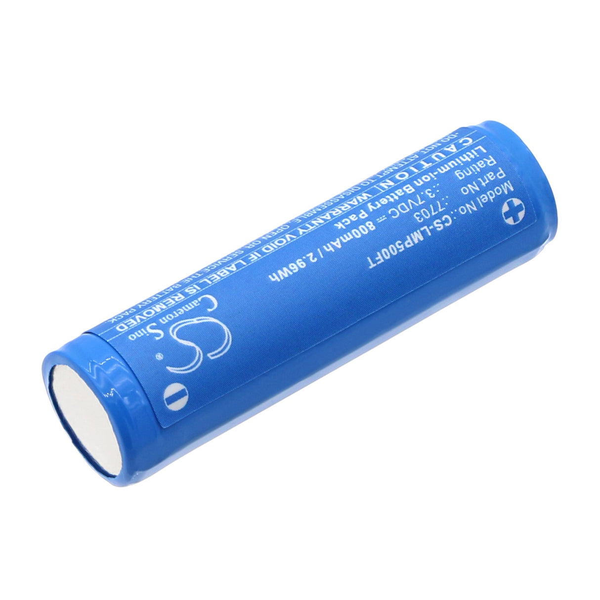 3.7V, Li-ion, 800mAh, Batterie de lampe de poche adaptée à Ledlenser, 7703, Torche P5r, Torche P5r.2, 2.96Wh Lampe de poche Cameron Sino Technology Limited