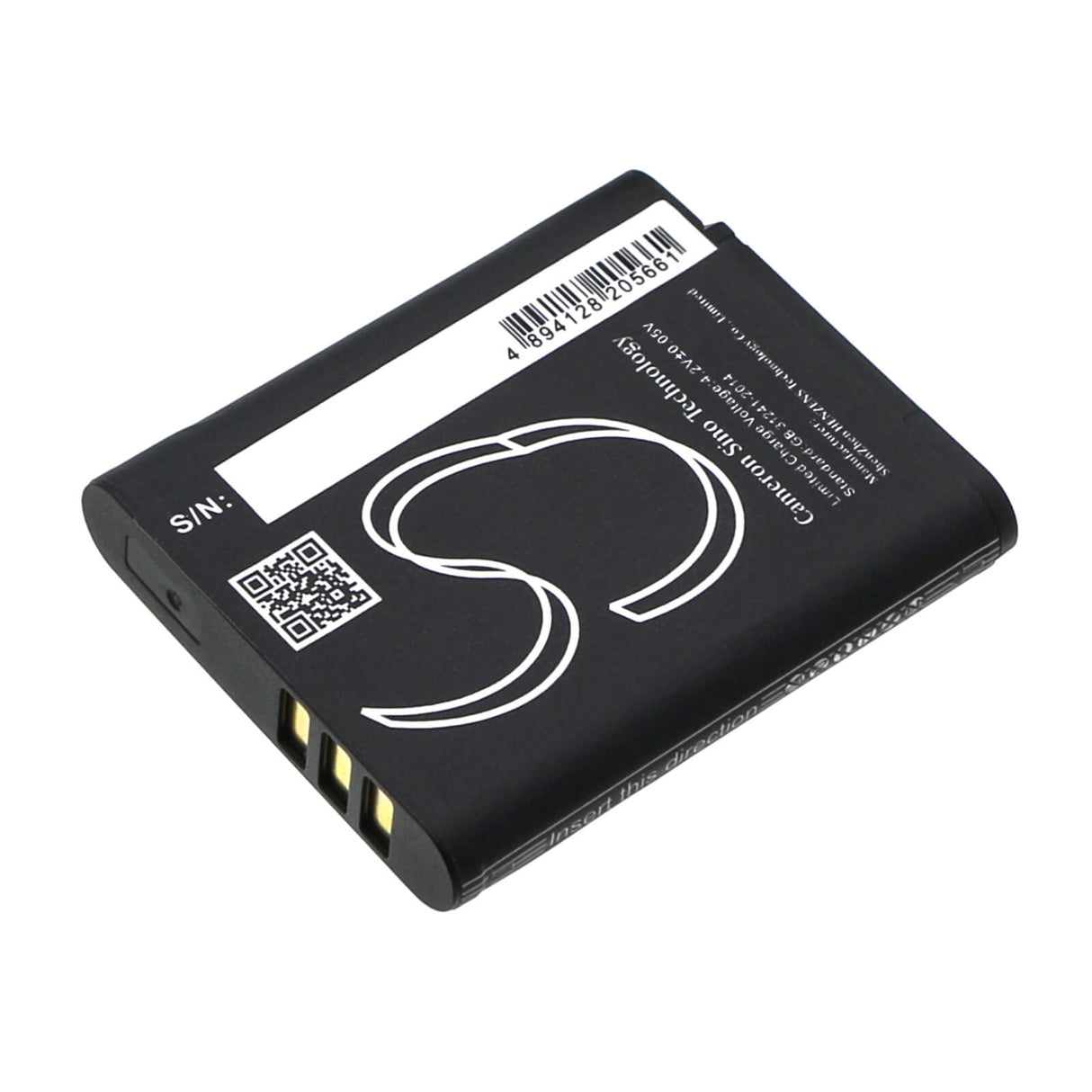 3,7V, Li-ion, 890mAh, Batterie d'appareil photo compatible avec Pentax, D-li96, Wg-1000, 3,293Wh Appareil photo Cameron Sino Technology Limited (Appareil photo)