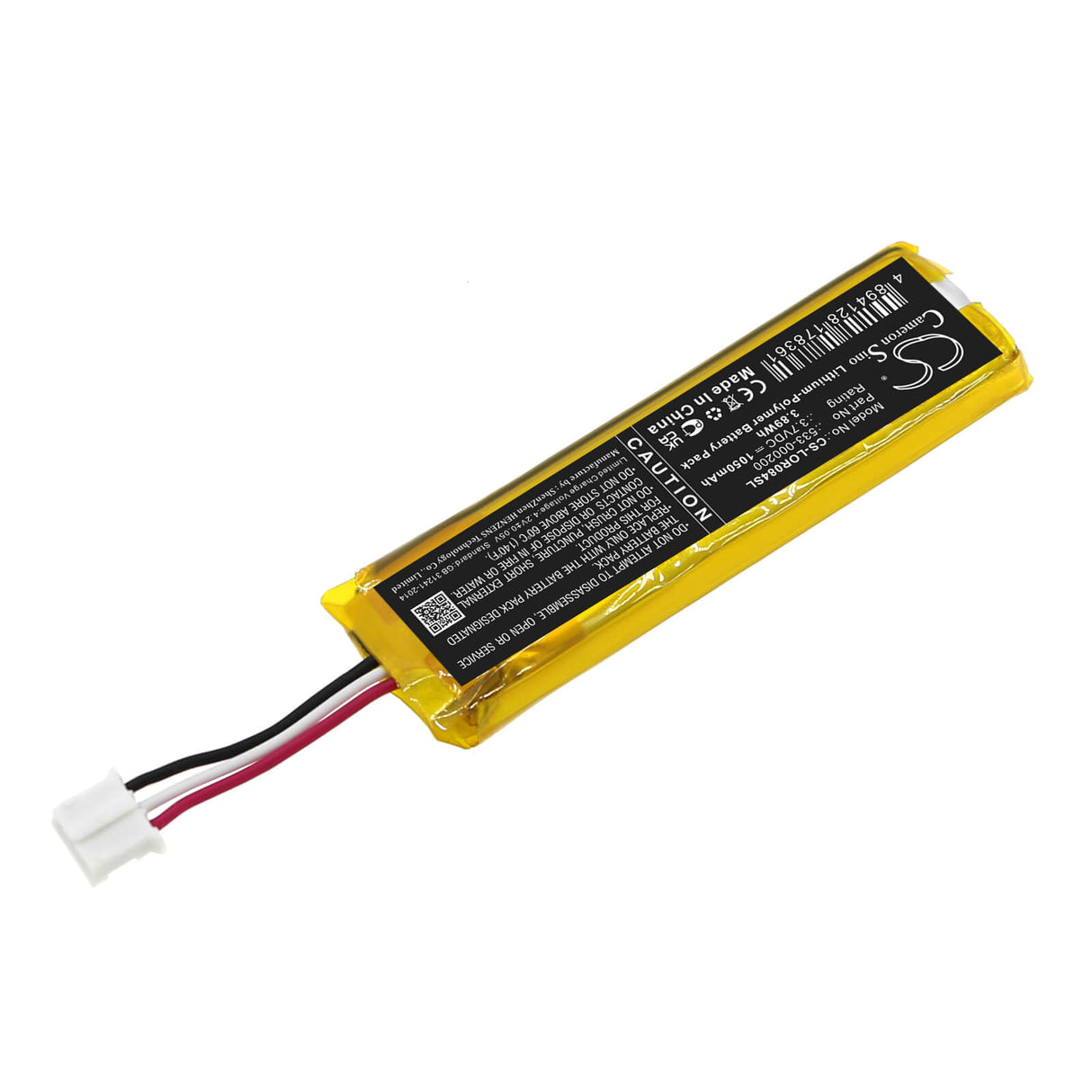 3.7V, Li-Polymer, 1050mAh, Keyboard,Mouse battery fits Logitech, 533-000200, 920-010514, Mx Keys Mini, 3.89Wh Keyboard,Mouse Cameron Sino Technology Limited