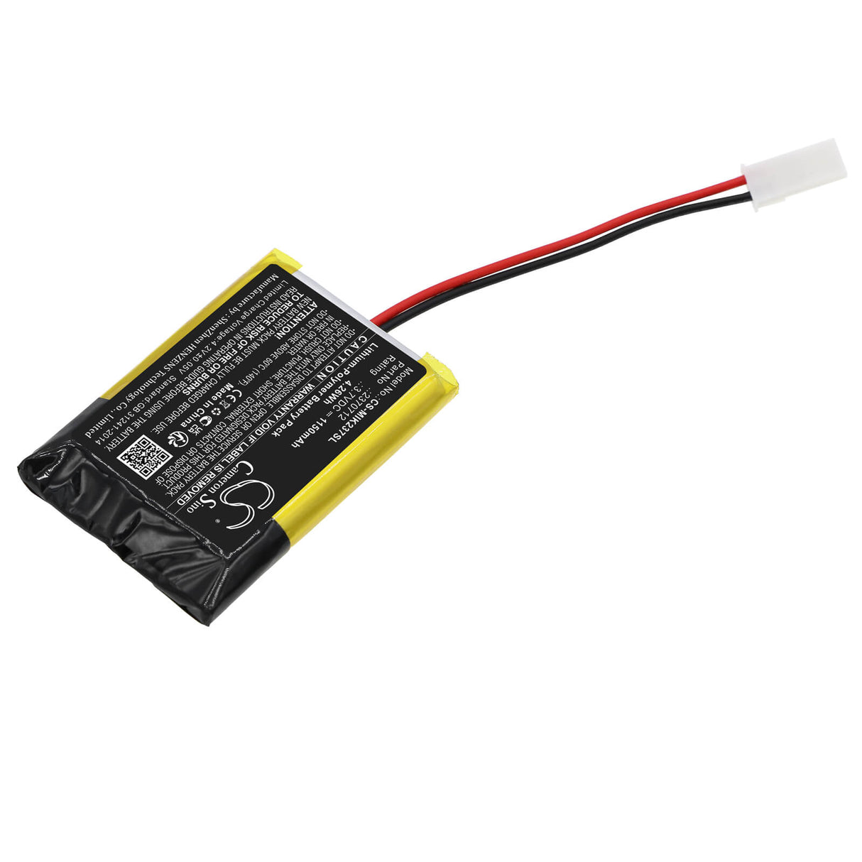 3.7V, Li-Polymer, 1150mAh, Batterie de télécommande compatible avec Minn Kota, Ipilot Link Remote 2016, Ipilot Link Remote Précédent, 4.26Wh Télécommande Cameron Sino Technology Limited
