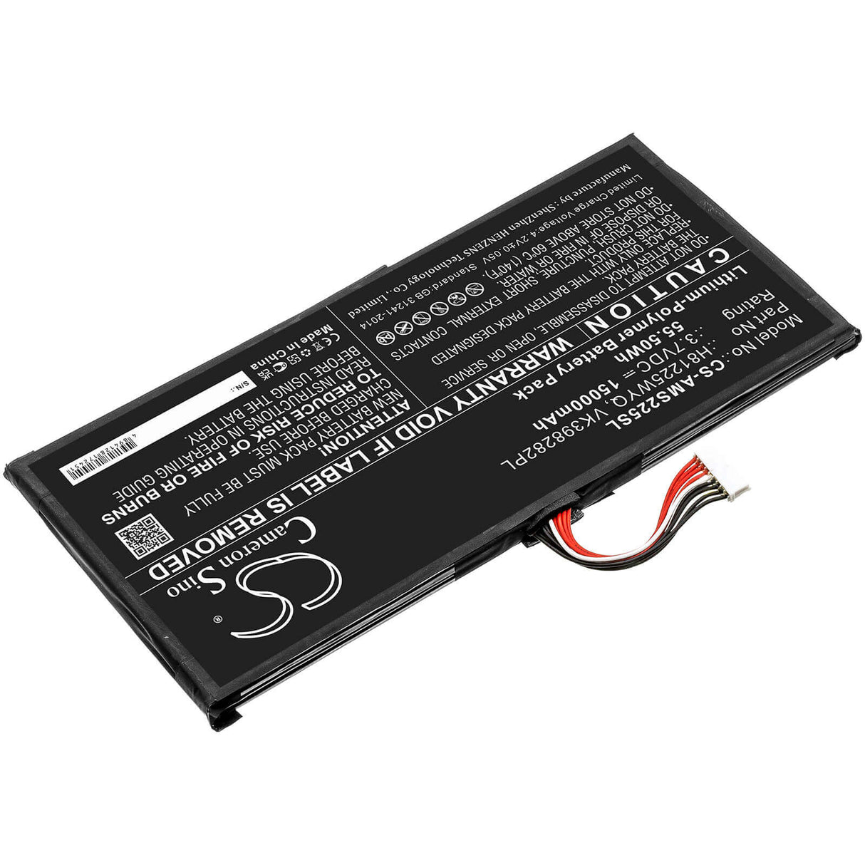 3.7v, Li-polymer, 15000mah, Diagnostics Battery Fit's Autel, Maxisys Elite, Mlp408385-4p 55.50wh Diagnostic Scanner Cameron Sino Technology Limited