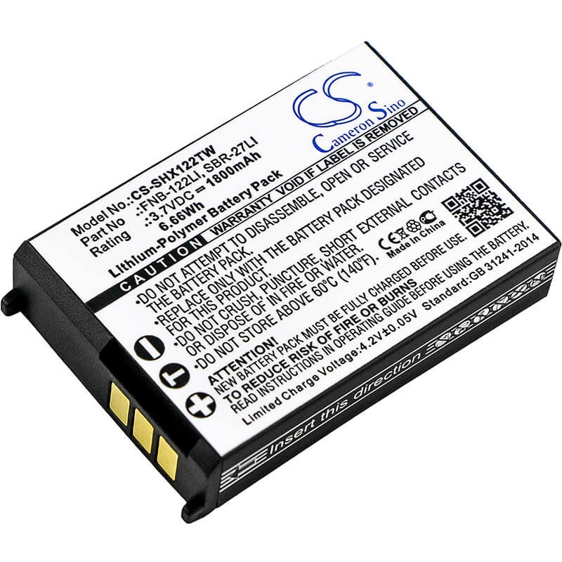 3.7v, Li-polymer, 1800mah, Two-Way Radio Battery Fits Horizon Hx300, 6.66wh Two-Way Radio Cameron Sino Technology Limited