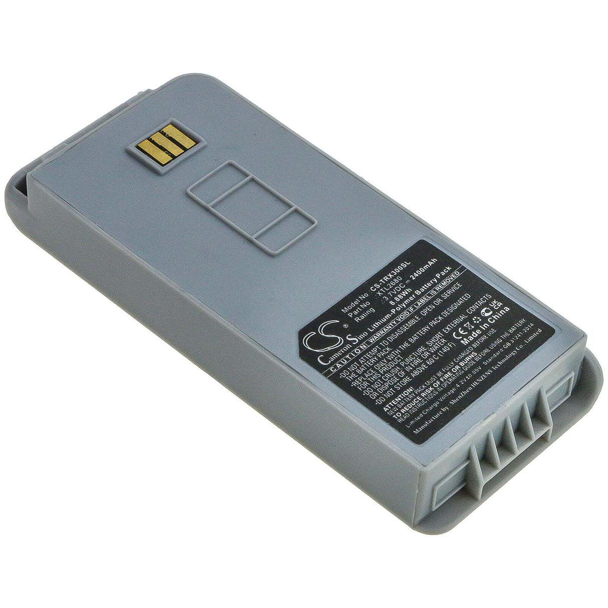 3.7V, Li-Polymer, 2400mAh, Satellite Phone battery fits Thuraya, (V2), Iklt06781, XT Pro, Xt-lite, 8.88Wh Satellite Phone Cameron Sino Technology Limited